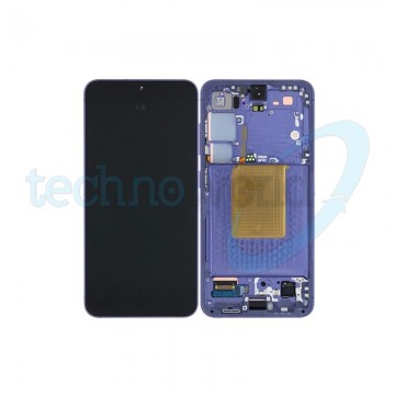 Display Ori. Samsung S24 S921 Violet con Frame