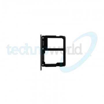 Porta Sim/microSD Samsung A5 2016 per vers. Nero