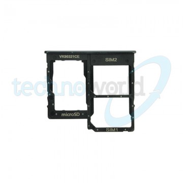 Porta Sim/microSD Samsung A40 Nero