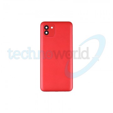 Copribatteria Samsung A03 Rosso