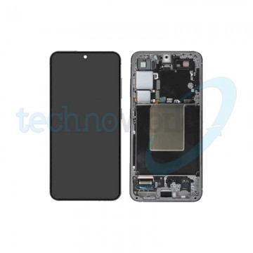 Display Ori. Samsung S24 S921 Grigio con Frame