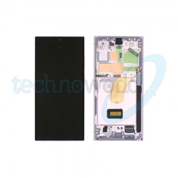 Display Ori. Samsung S23 Ultra S918 Lavanda con Frame