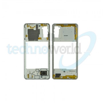 Telaio Posteriore Samsung A41 Bianco