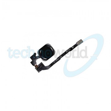 Flat Tasto Home iPhone 5s/SE Nero No Touch ID