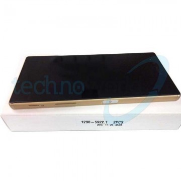 Display Xperia Z5 E6683 Dual Sim Oro con Frame