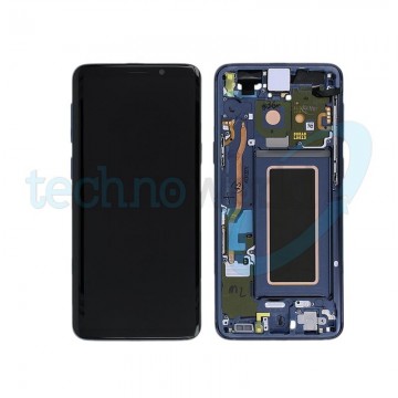 Display Ori. Samsung S9 G960 Coral Blue con Frame