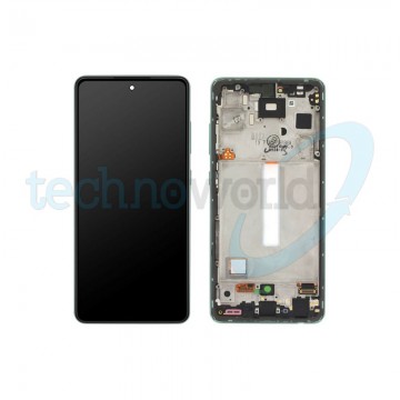 Display Ori. Samsung A52s 5G A528 Verde con Frame