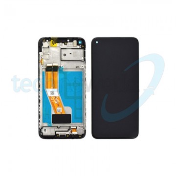 Display Ori. Samsung M11 M115 Nero con Frame