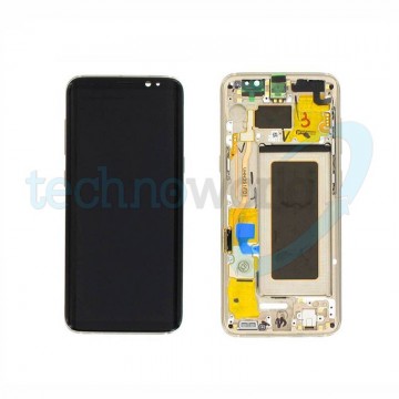 Display Ori. Samsung S8 G950 Gold Con Frame