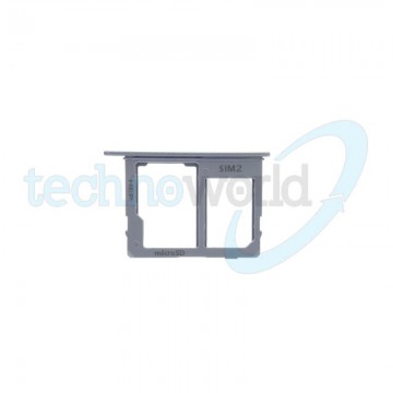 Porta Sim/microSD Samsung A6 2018 per vers. Lavander