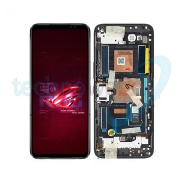 Display Asus ROG Phone 6 Phantom Black con Frame - Disassembled