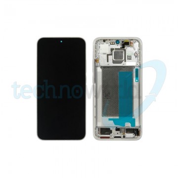 Display Ori. Xiaomi Poco F7 5G Silver con Frame