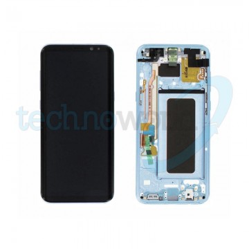 Display Ori. Samsung S8 Plus G955 Blu con Frame