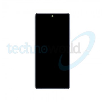Display Ori. Samsung S10 G770 Lite Nero con Frame