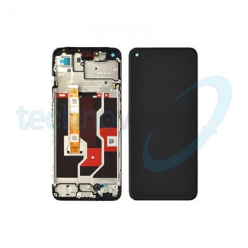 Display Oppo A76 Nero con Frame