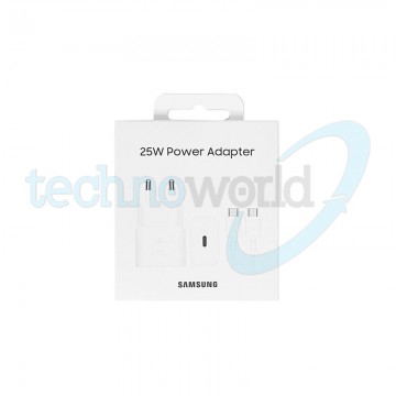 Caricabatterie Samsung EP-T2510 25W Bianco - USB-C / USB-C