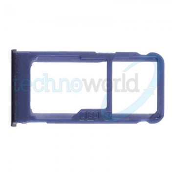 Porta Sim Card + Micro SD Blu Nokia 5.1 Plus