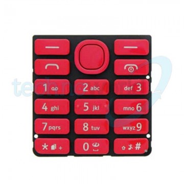 Tastiera Rossa Nokia 206