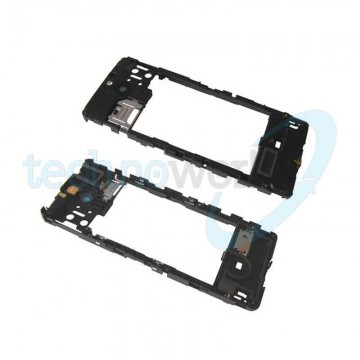 Telaio Posteriore Nokia 515 Dual Sim Nero