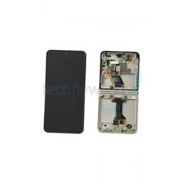Display Ori. Samsung Z Flip 5 5G F731 Crema con Frame