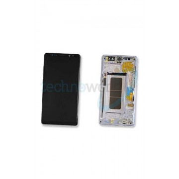 Display Ori. Samsung Note 8 N950 Viola con Frame
