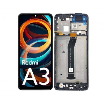 Display Ori. Xiaomi Redmi A3 Nero con Frame