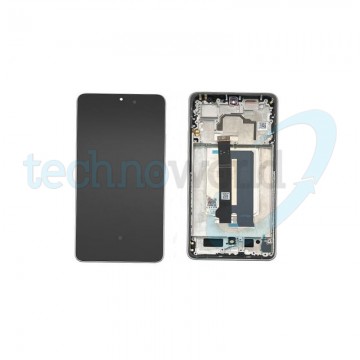 Display Ori. Xiaomi Poco X6 Pro 5G Grigio con Frame