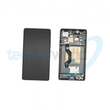 Display Ori. Moto Edge 50 Gray con Frame