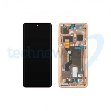 Display Ori. Moto Edge 50 Ultra Pesca con Frame