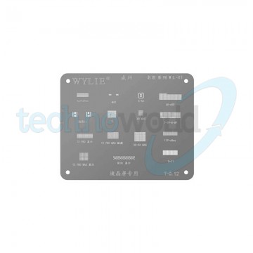 Stencil WYLIE WL-01 iPhone per IC Lcd e Face-ID