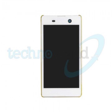 Display Xperia M5 Bianco con Frame