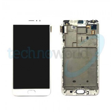 Display Meizu Pro 6 Plus Bianco con Frame