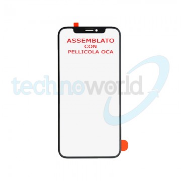 Vetro Display iPhone X - XS + Oca