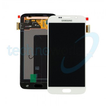 Display Ori. Samsung S6 G920 Bianco