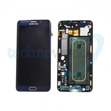 Display Ori. Samsung S6 Edge Plus Nero con Frame