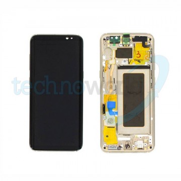 Display Ori. Samsung S8 G950 Gold Con Frame