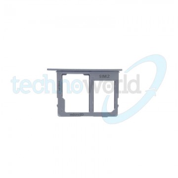 Porta Sim/microSD Samsung A6 2018 per vers. Lavander