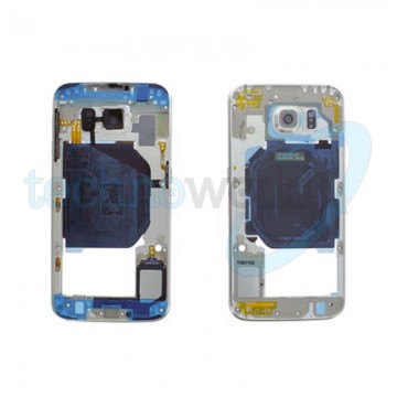 Telaio Posteriore Completo Samsung S6 Bianco