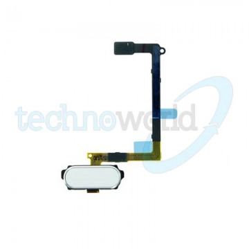 Flat Tasto Home Samsung S6 Bianco