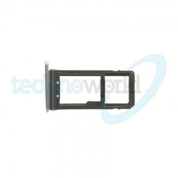Porta Sim/microSD Samsung S7 per vers. Bianco