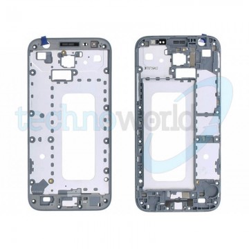 Frame Supporto Lcd Samsung J3 2017 Blue Silver