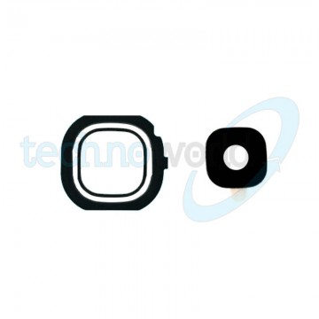 Lente Fotocamera Completa Samsung J7 2016 Nero