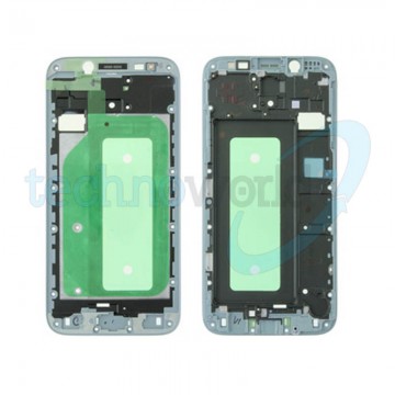 Frame Supporto Lcd Samsung J7 2017 Blue Silver