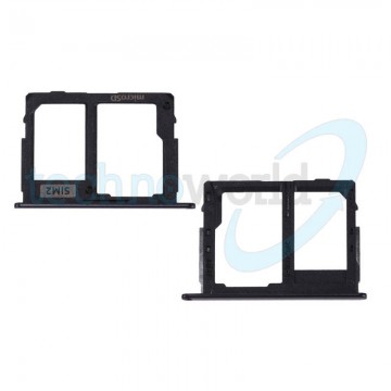 Porta Sim/microSD Samsung J5 2017/J7 2017 Nero