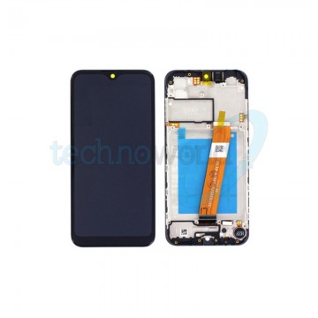 Display Ori. Samsung A02s A025G Nero con Frame