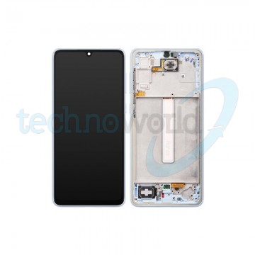 Display Ori. Samsung A35 5G A356 Blu con Frame
