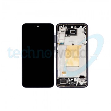 Display Ori. Samsung A35 5G A356 Nero con Frame