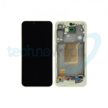Display Ori. Samsung A55 5G A556 Giallo con Frame