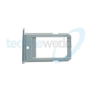 Porta Sim Card Samsung S6 Edge Plus per vers. Bianco