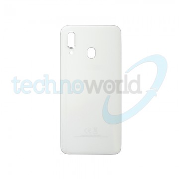 Copribatteria Samsung A40 Bianco